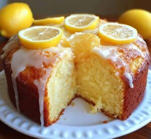 the best cake Impossible Lemon Pie 🍋